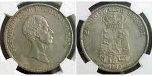 1 Speciedaler Denmark Silver Frederick VI of Denmark (1768 -1839)