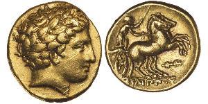 1 Stater Macedonian Kingdom (800BC-146BC) Gold Philip II of Macedon (382 BC - 336 BC)