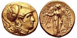 1 Stater Seleukidenreich (312BC-63 BC) Gold Seleukos I.(358BC-281BC)