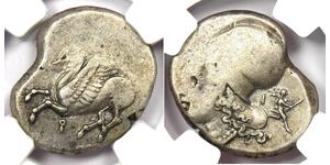 1 Stater Antigua Grecia (1100BC-330) Plata 
