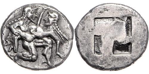 1 Stater Antikes Griechenland (1100BC-330) Silber 