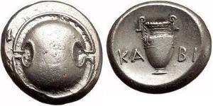 1 Stater Boiotien (1836 - 2011) Silber 