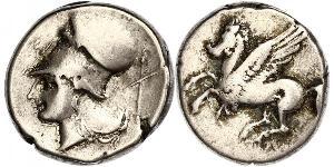 1 Statere Grecia antica (1100BC-330) Argento 
