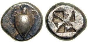 1 Statere Grecia antica (1100BC-330) Argento 