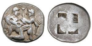 1 Statere Grecia antica (1100BC-330) Argento 