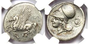 1 Statere Grecia antica (1100BC-330) Argento 