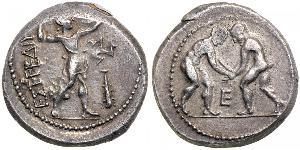 1 Statere Grecia antica (1100BC-330) Argento 