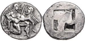 1 Statere Grecia antica (1100BC-330) Argento 