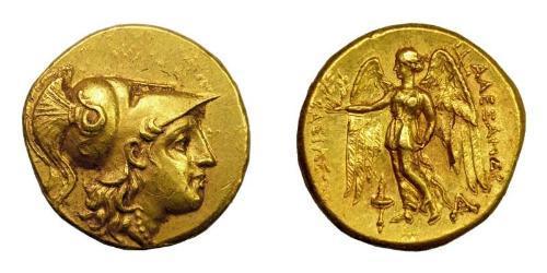 1 Statère Royaume de Macédoine (800BC-146BC) Or Alexandre III de Macédoine (356BC-323BC)