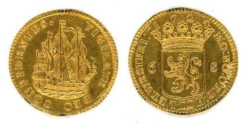1 Stiver Dutch Republic (1581 - 1795) Gold 