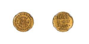 1 Stiver Republik der Sieben Vereinigten Provinzen (1581 - 1795) Gold 