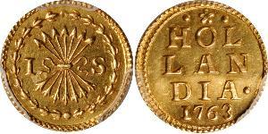 1 Stiver Republik der Sieben Vereinigten Provinzen (1581 - 1795) Gold 