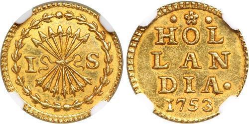 1 Stiver Provinces-Unies (1581 - 1795) Or 