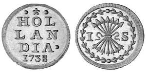 1 Stiver 荷蘭共和國 (1581 - 1795) 金 