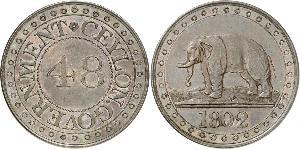 1 Stiver 斯里蘭卡 (1948 - ) / 大不列顛王國 (1707 - 1800) / 大不列颠及爱尔兰联合王国 (1801 - 1922) 銅 