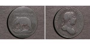 1 Stiver 斯里蘭卡 (1948 - ) / 大不列颠及爱尔兰联合王国 (1801 - 1922) 銅 喬治三世 (1738-1820)
