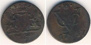 1 Stiver 荷蘭共和國 (1581 - 1795) 銅 
