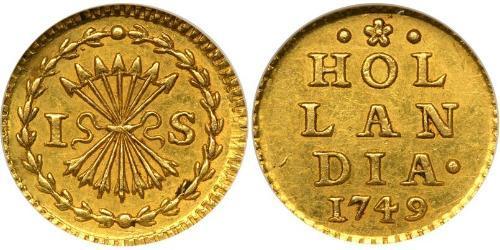 1 Stuiver Provincias Unidas de los Países Bajos (1581 - 1795) Oro 