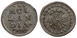 1 Stuiver Países Bajos Plata 