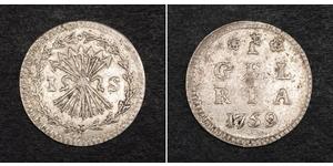 1 Stuiver Niederlande Silber 