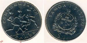 1 Tala Samoa Copper/Nickel 