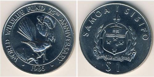 1 Tala Samoa (1962 - ) Copper/Nickel 