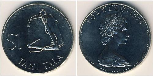 1 Tala Tokelau (1889 - ) Copper/Nickel 