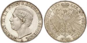1 Taler Schwarzburg-Sondershausen (1599-1920) Silber 