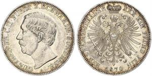 1 Taler Schwarzburg-Sondershausen (1599-1920) Silber 