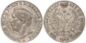 1 Taler Schwarzburg-Sondershausen (1599-1920) Silber 