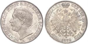 1 Taler Schwarzburg-Sondershausen (1599-1920) Silber 