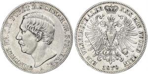 1 Taler Schwarzburg-Sondershausen (1599-1920) Срібло 