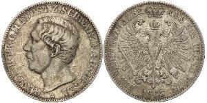 1 Taler Schwarzburg-Sondershausen (1599-1920) Срібло 