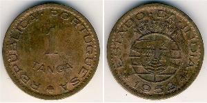 1 Tanga India portuguesa (1510-1961) Bronce 