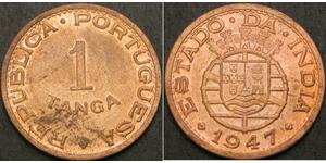 1 Tanga Inde portugaise (1510-1961) Bronze 