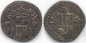 1 Tanga 斯里蘭卡 (1948 - ) / 葡萄牙王國 (1139 - 1910) 銀 