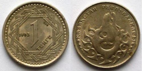 1 Tenge Kazakistan (1991 - )  