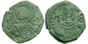 1 Tetarteron Византийская империя (330-1453) Бронза Мануи́л I Комни́н (1118-1180)