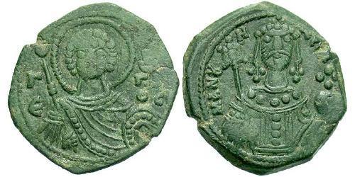 1 Tetarteron 拜占庭帝国 青铜 Manuel I Komnenos(1118-1180)