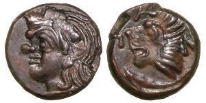 1 Tetrachalkon Grèce antique (1100BC-330) Bronze 