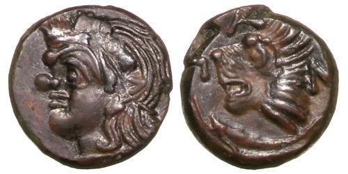 1 Tetrachalkon Grèce antique (1100BC-330) Bronze 