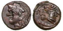 1 Tetrachalkon Grecia antica (1100BC-330) Bronzo 