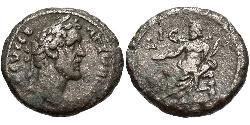1 Tetradrachm Empire romain (27BC-395) Argent Antonin le Pieux  (86-161)