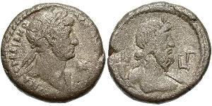 1 Tetradrachm Empire romain (27BC-395) Argent Hadrien (76 - 138) 