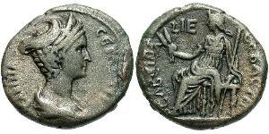 1 Tetradrachm Empire romain (27BC-395) Argent Vibia Sabina (83-137)