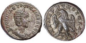 1 Tetradrachm Empire romain (27BC-395) Argent Herennia Etruscilla (249-251)