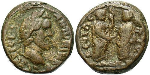 1 Tetradrachm Empire romain (27BC-395) Argent Antonin le Pieux  (86-161)