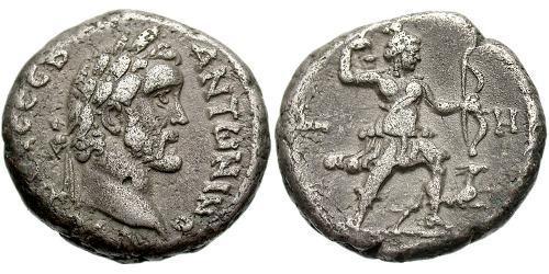 1 Tetradrachm Empire romain (27BC-395) Argent Antonin le Pieux  (86-161)