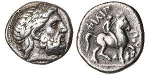 1 Tetradrachm Grèce antique (1100BC-330) Argent Philip II of Macedon (382 BC - 336 BC)