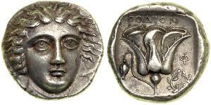 1 Tetradrachm Grèce antique (1100BC-330) Argent 